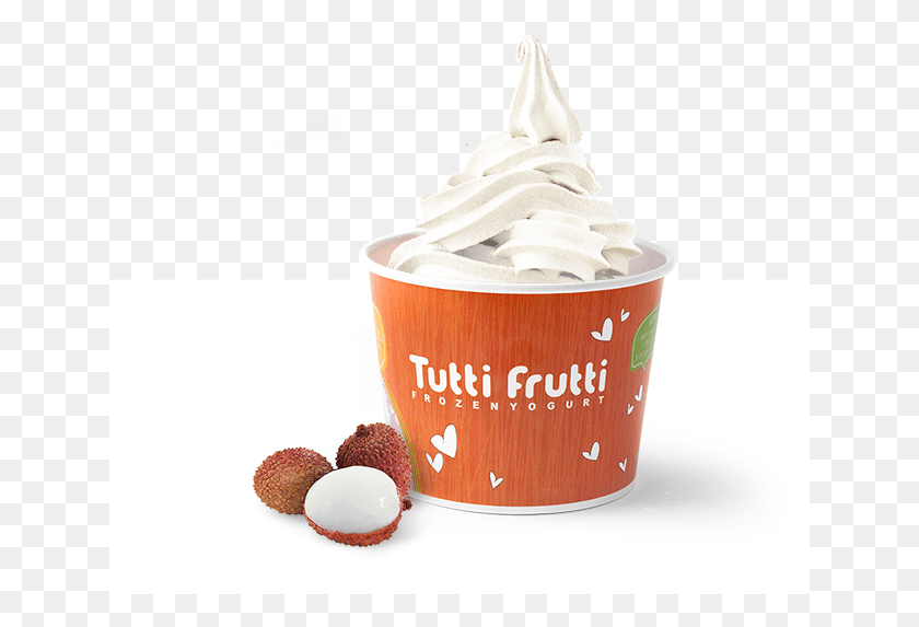 641x513 Flavours Coconut Frozen Yogurt Tutti Frutti, Cream, Dessert, Food HD PNG Download