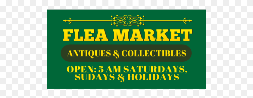 531x266 Flea Market With Antiques And Collectibles Vinyl Banner Parallel, Text, Advertisement, Poster HD PNG Download