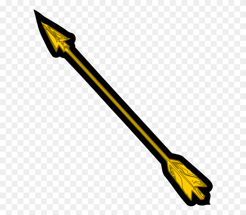 614x677 Flecha, Spear, Weapon, Weaponry HD PNG Download