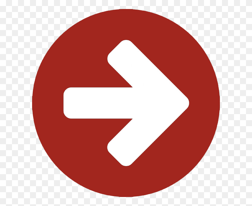 626x626 Flecha Apuntando Hacia La Derecha En Un Circulo 318 Youtube Icon Round, Symbol, Road Sign, Sign HD PNG Download