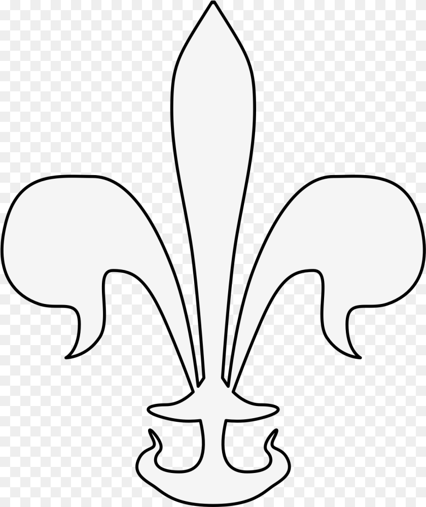 1191x1416 Fleur De Lis White, Stencil, Symbol, Emblem Clipart PNG