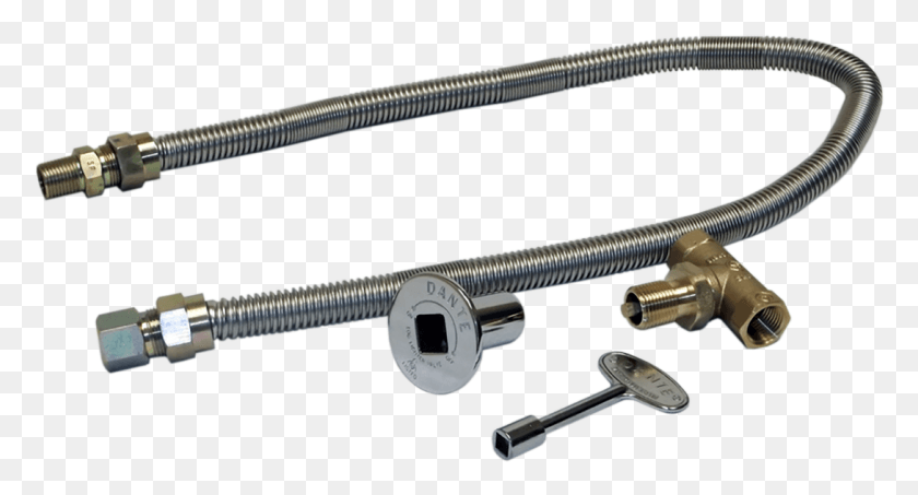 1089x550 Flex Line And 12 Key Valve With Key For Gas Burners Fire Pit, Hose, Plumbing, City HD PNG Download