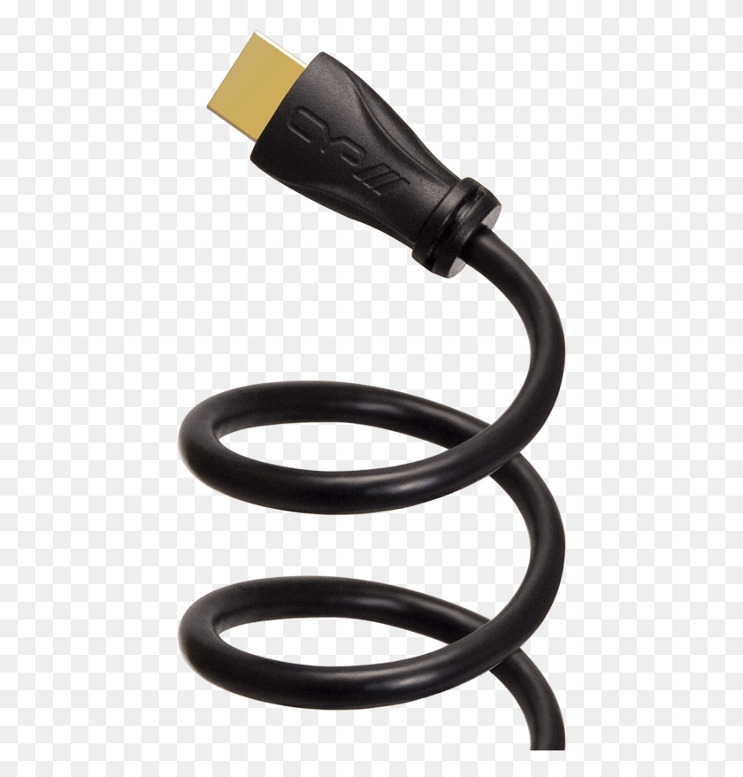 445x818 Flexi Form Hdmi Front Cable, Hose, Coil, Spiral HD PNG Download