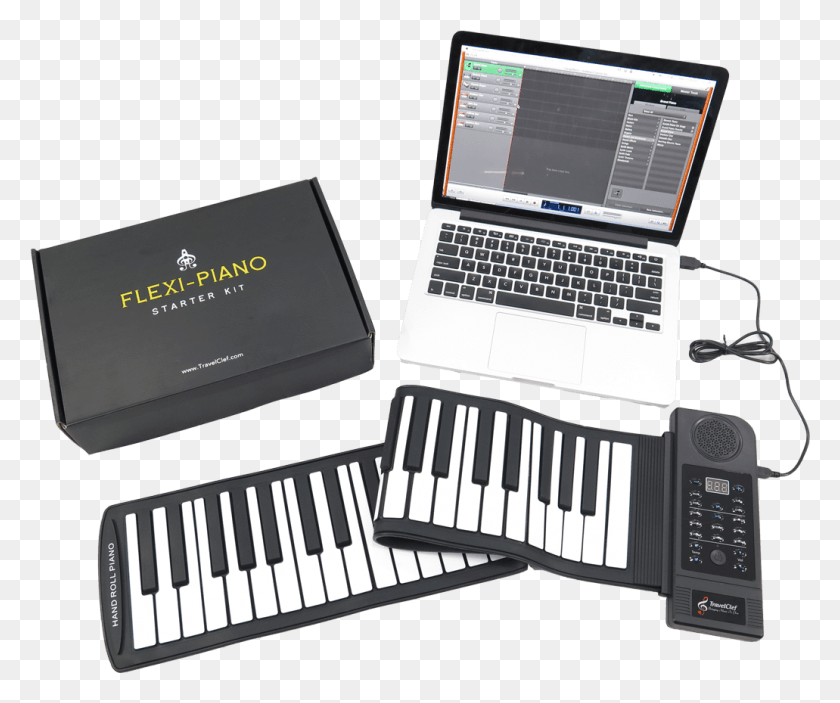 1031x850 Flexi Piano Starter Kit Электрическое Пианино, Клавиатура Компьютера, Компьютерное Оборудование, Клавиатура Png Скачать