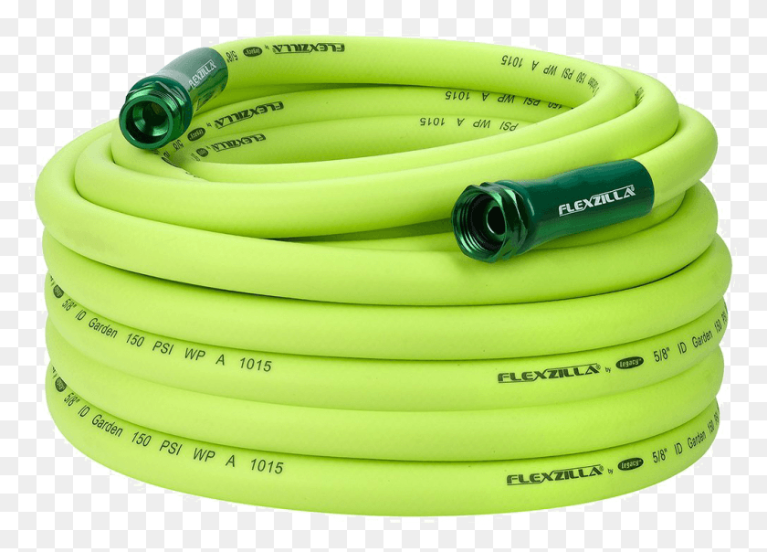 1009x705 Flexzilla Garden Hose With Swivel Grip 58 Inch By Flexzilla 1 2 Garden Hose Kit, Banana, Fruit, Plant HD PNG Download