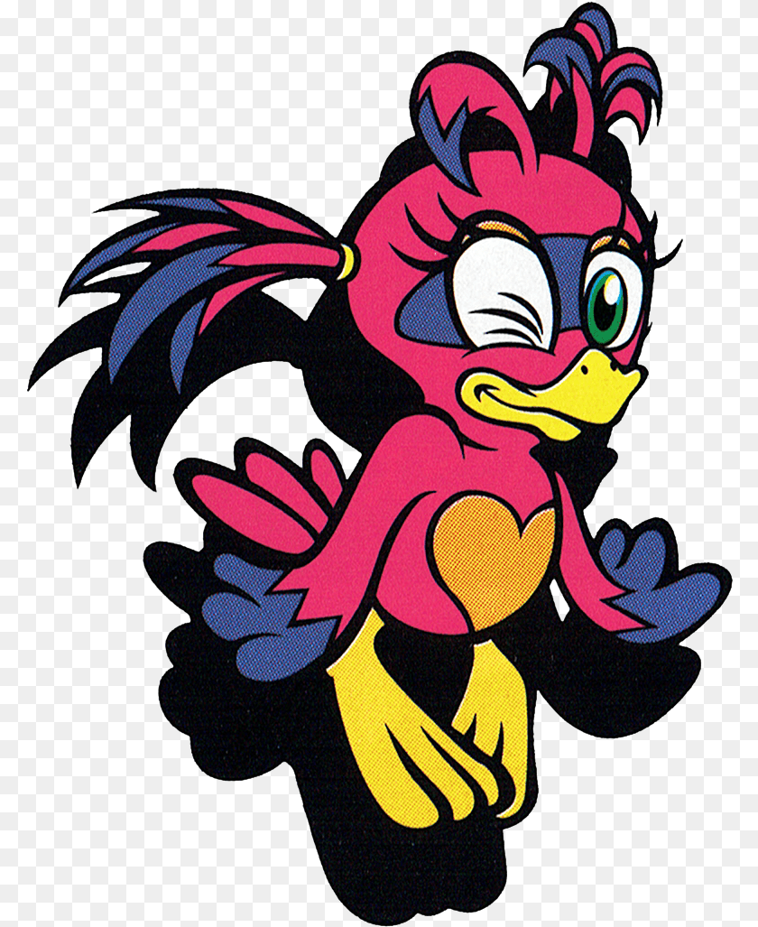 784x1027 Flicky Pink 2 Sonic 3d Blast Flicky, Baby, Person, Art, Graphics PNG