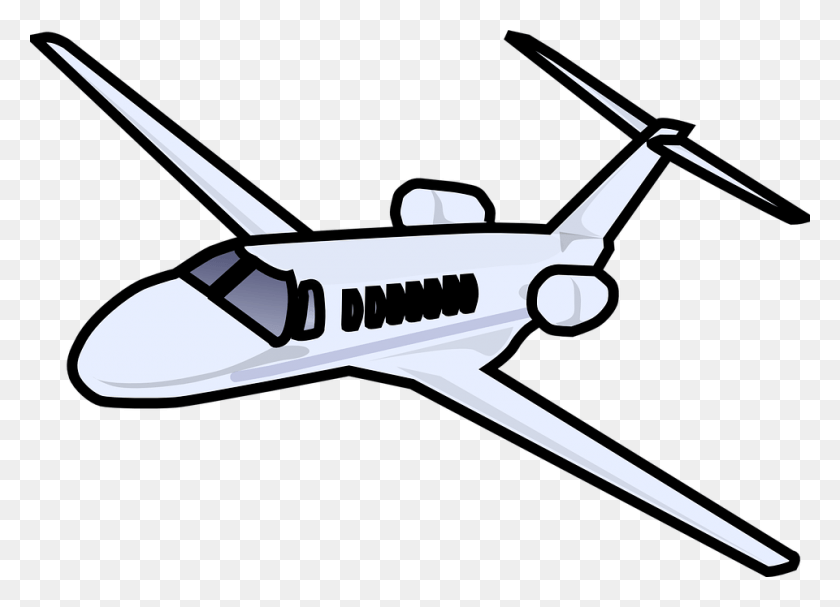 960x674 Flight Clipart Airplane Trip Jet Clipart, Aircraft, Vehicle, Transportation HD PNG Download
