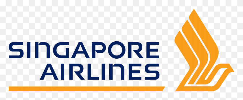 4277x1573 Descargar Png Vuelo Singapur Greyhound Lines Airlines Aerolínea Singapore Airlines Logo Vector, Texto, Número, Símbolo Hd Png
