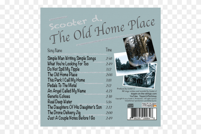 505x499 Flip Side Of The Cd Jacket Publication, Text, Poster, Advertisement HD PNG Download