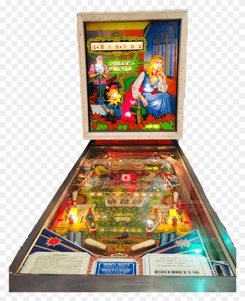 1461x1828 Flipper Queen39S Castle Pinball, Игровой Автомат, Человек, Человек Png Скачать