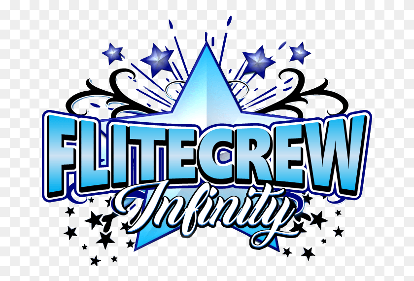 672x510 Flitecrew Infinity Cheerleading Logo Каллиграфия, Графика, Текст Hd Png Скачать