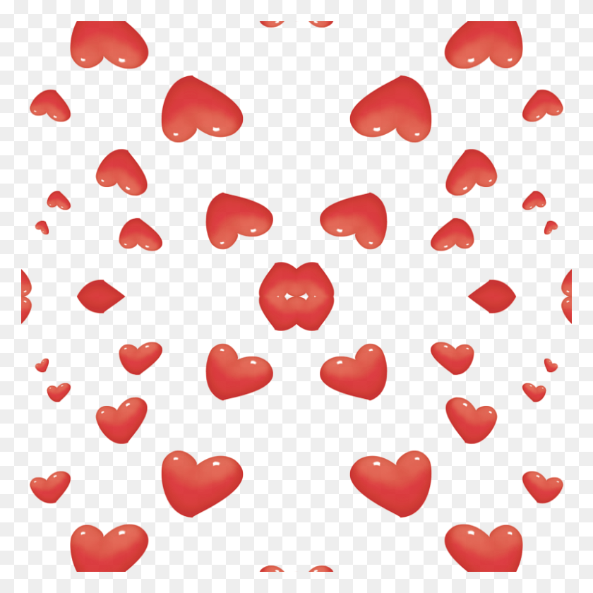 800x800 Плавающие Сердца Сердце Воздушные Шары Ткань Сердце, Лепесток, Цветок, Растение Png Скачать