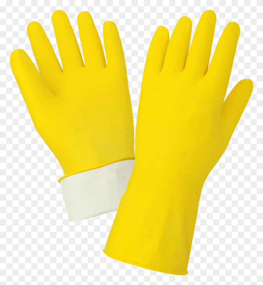 912x994 Flock Lined Latex Unsupported Gloves Leather, Glove, Clothing, Apparel HD PNG Download