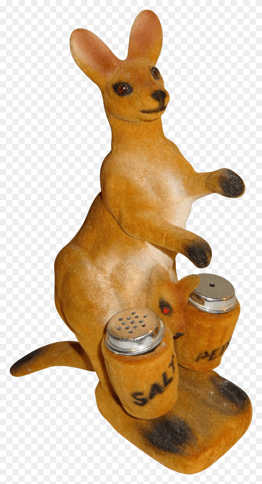 1074x2049 Flocked Kangaroo Amp Baby Salt And Pepper Shakers, Dog, Pet, Canine Descargar Hd Png
