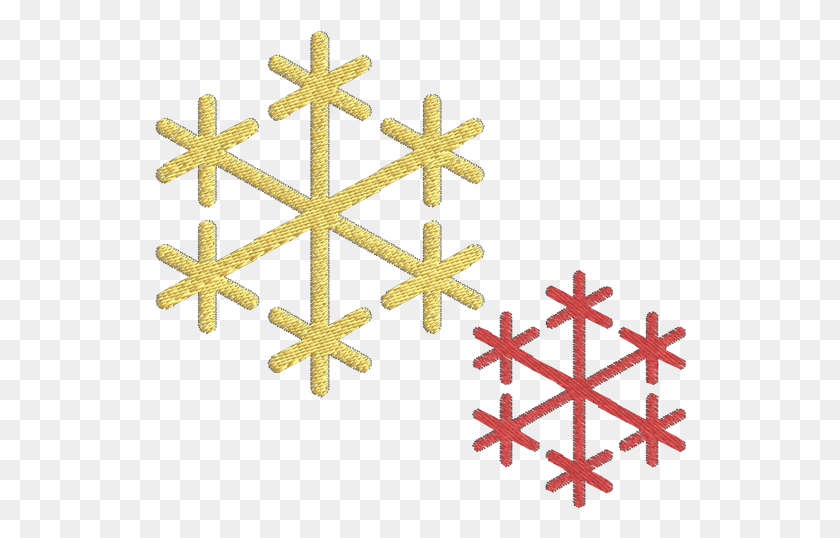 532x478 Flocos De Neve Draw A Snowflake Simple, Cross, Symbol, Pattern HD PNG Download
