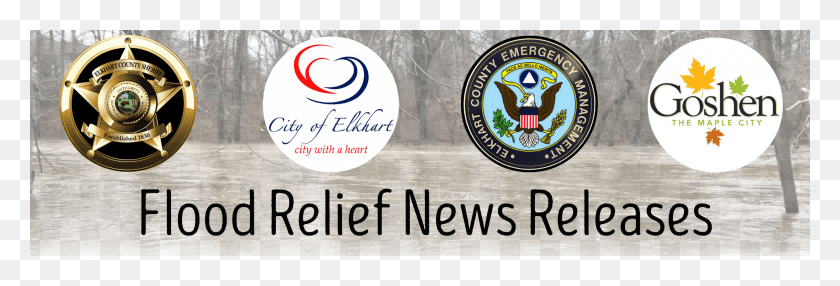 2550x741 Flood Relief Information Badge, Logo, Symbol, Trademark HD PNG Download