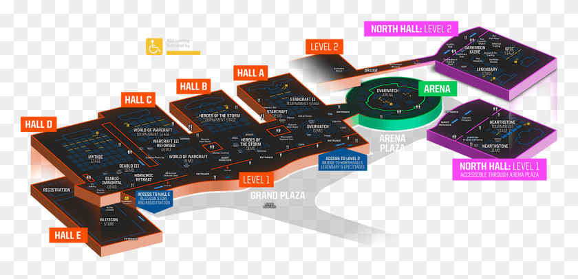 1140x506 Floor Map Blizzard Arena Floor Plan, Text, Neighborhood, Urban HD PNG Download