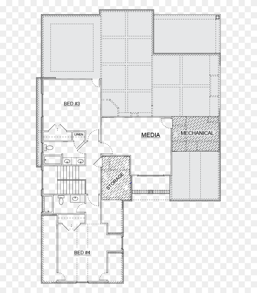 604x898 Floor New Home Monochrome, Plan, Plot, Diagram HD PNG Download