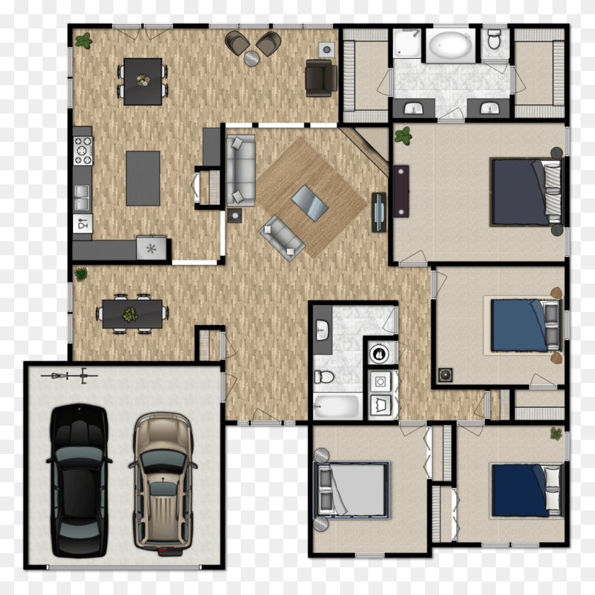 973x972 Floor Plan, Diagram, Floor Plan, Plot HD PNG Download