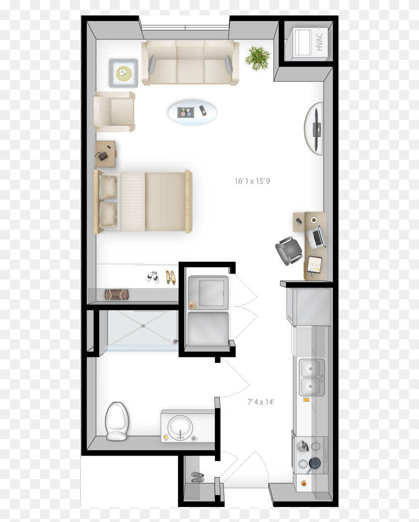 520x986 Floor Plan, Diagram, Plot, Adapter HD PNG Download