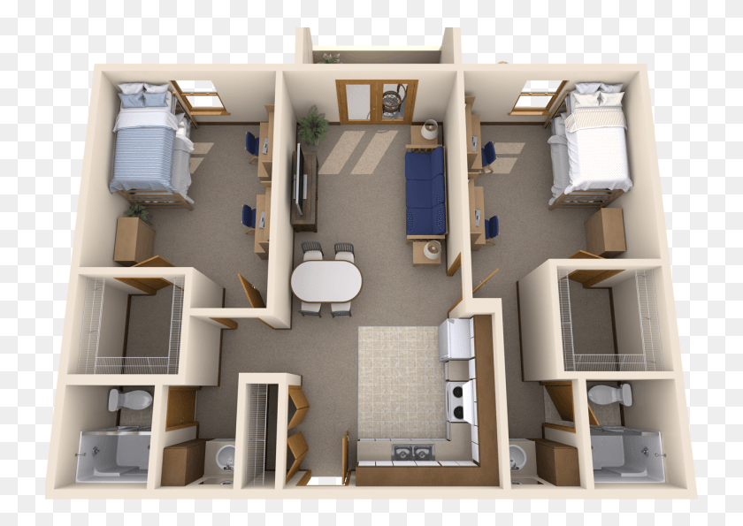 740x535 Floor Plan, Floor Plan, Diagram, Toilet HD PNG Download