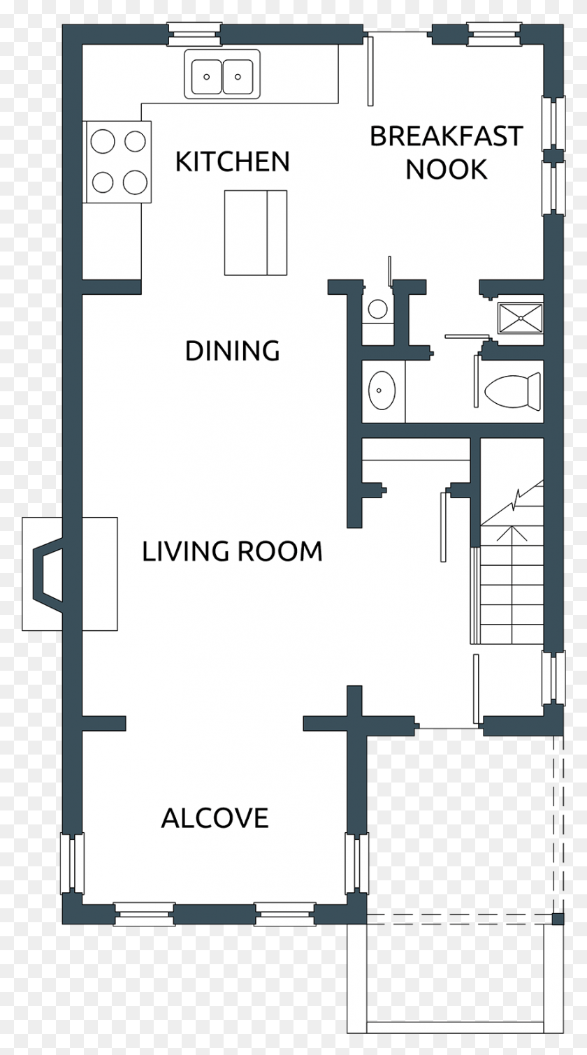 861x1601 Floor Plan, Floor Plan, Diagram, Plot HD PNG Download