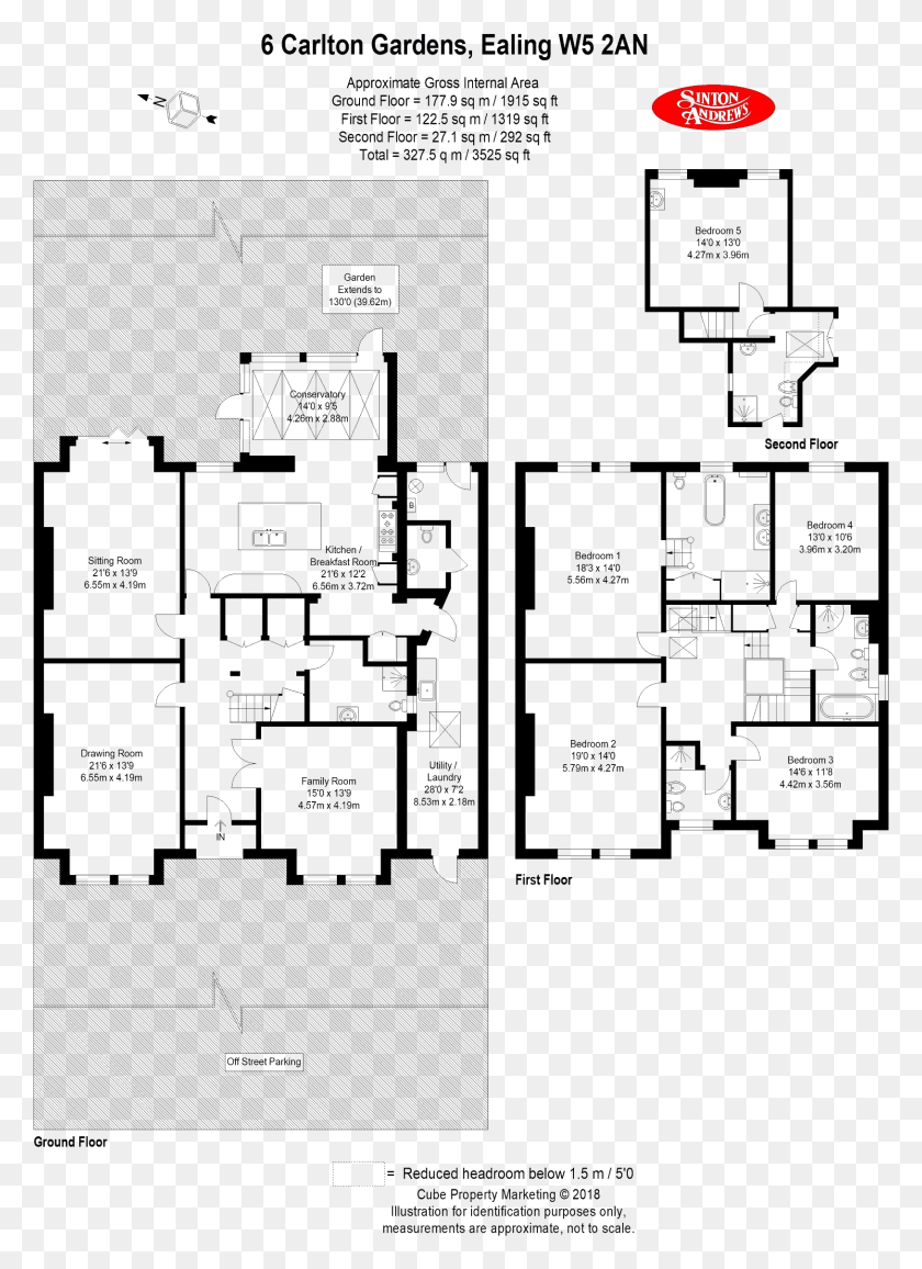 1628x2289 Floor Plan 3 Carlton Gardens Floor Plan, Plot, Diagram, Scoreboard HD PNG Download