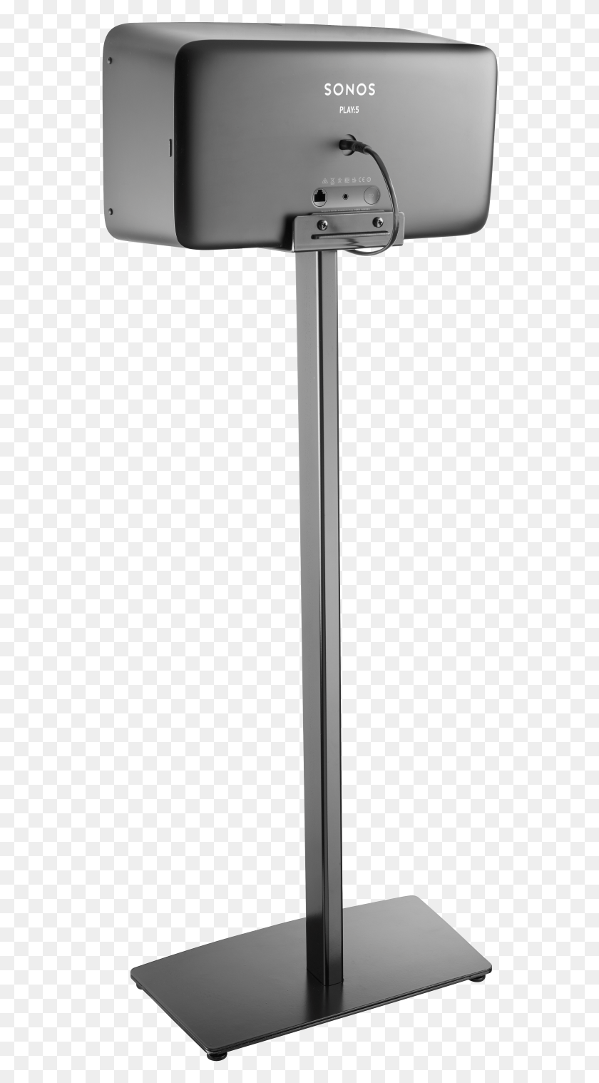 556x1458 Floor Stand For Sonos Play Sonos Play 5 Standfu, Symbol, Lamp Post, Weapon HD PNG Download