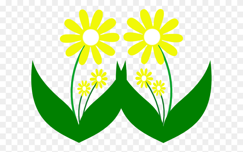 625x464 Флор Амарела Эм Флор Верде Амарела, Растение, Цветок, Цветение Png Скачать