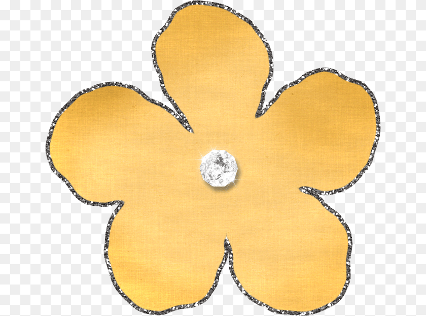 Flor Com Glitter, Accessories, Diamond, Gemstone, Jewelry Transparent PNG