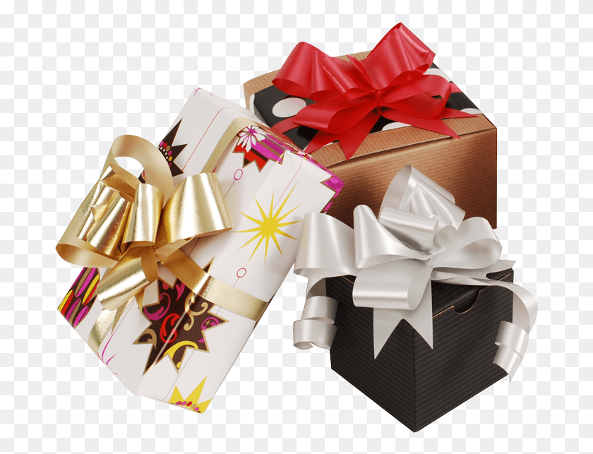 686x583 Flora Satin Pull Bow Gift Wrapping HD PNG Download