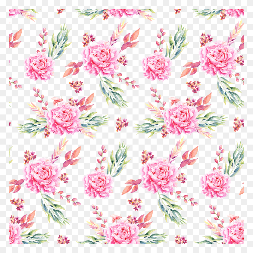 3000x3000 Diseño Floral Hd Png Descargar