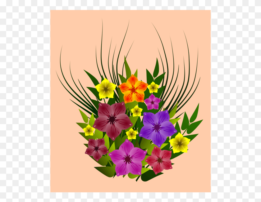 519x591 Floral Design Cut Flowers Drawing Computer Icons Dianthus, Graphics, Pattern HD PNG Download