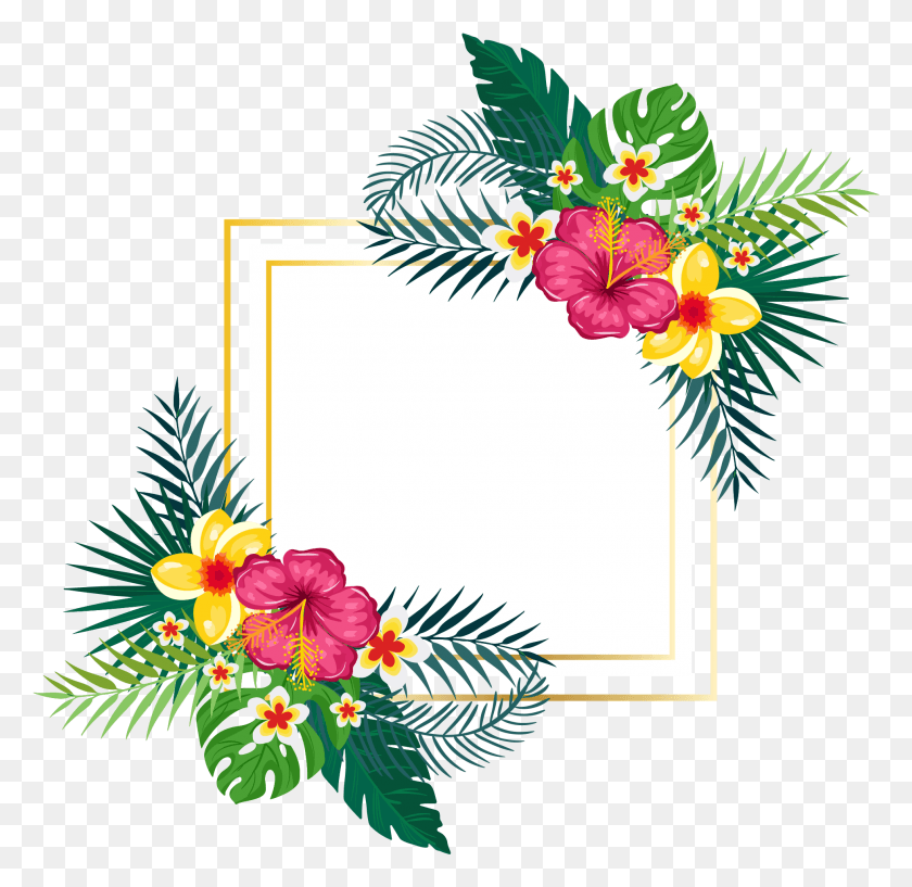 1964x1908 Flor Png / Diseño Floral, Pintura A La Acuarela, Patrón Hd Png