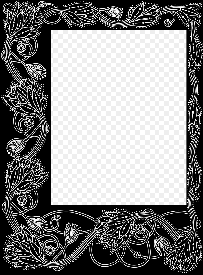 1413x1920 Floral Frame Clipart, Pattern, Art, Floral Design, Graphics Transparent PNG