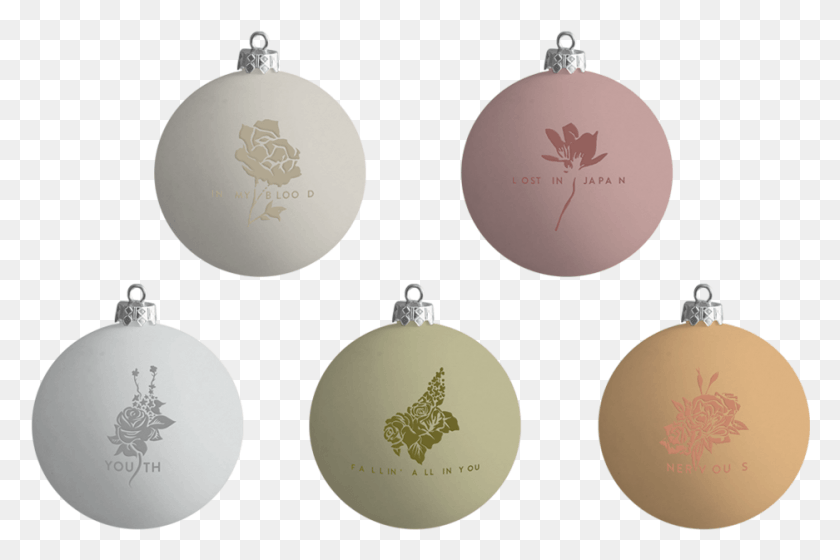 937x601 Floral Ornament Set Christmas Ornament, Pendant, Jewelry, Accessories HD PNG Download