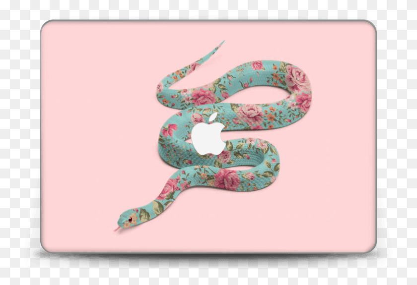 747x515 Descargar Png Floral Snake Skin Macbook Pro Retina 15 Fondos De Pantalla De Serpientes, Animal, Reptile, King Snake Hd Png