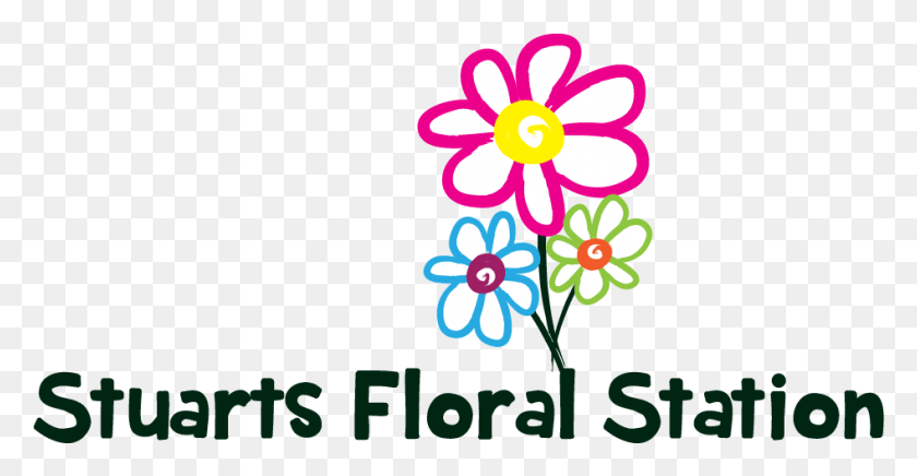 946x457 Floral Station, Graphics, Floral Design HD PNG Download