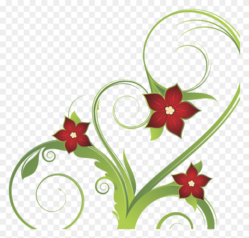 1600x1530 Floral Vector Floral Vector Floral Flower Free Flower Vector, Graphics, Floral Design HD PNG Download