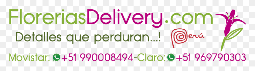 1649x371 Florerias Delivery Para Lima Peru 6937177 4717432 Peru, Text, Alphabet, Word HD PNG Download