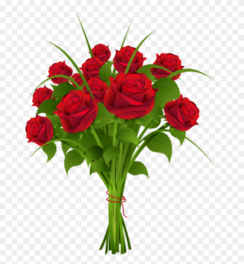 670x849 Flores Buque De Rosa Vermelha Rose Flower Bouquet, Plant, Flower, Blossom HD PNG Download