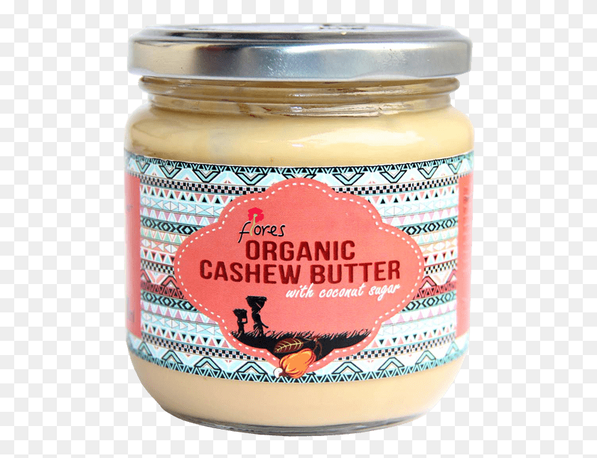 496x585 Flores Cashew Butter Peanut Butter, Mayonnaise, Food, Birthday Cake HD PNG Download