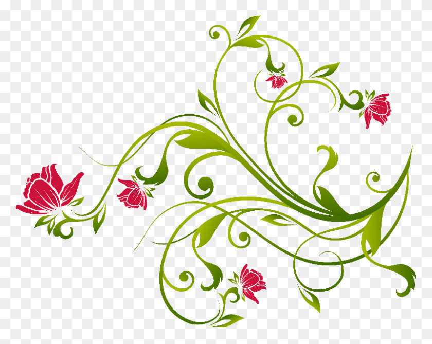 800x625 Flores Flowers Design For Banners, Graphics, Floral Design HD PNG Download