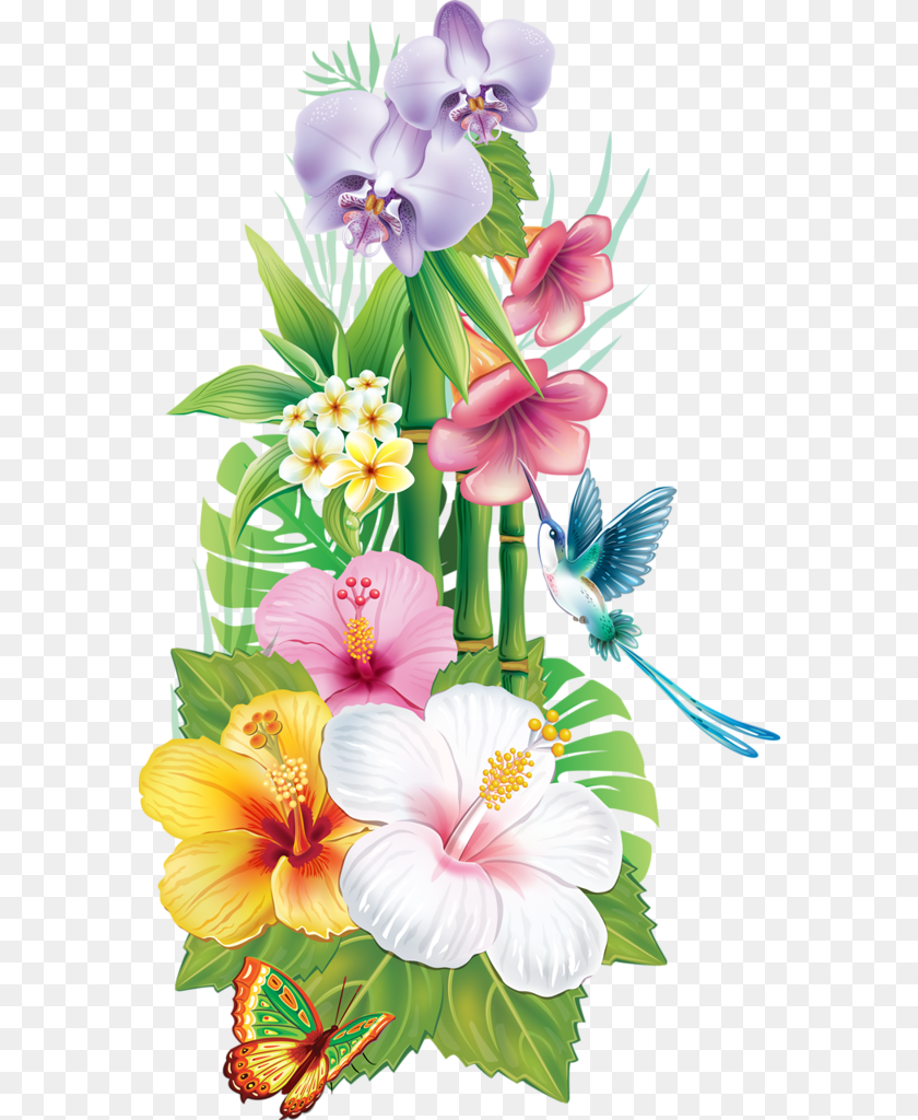 Flores Pintadas En Tela, Plant, Flower, Pattern, Graphics PNG