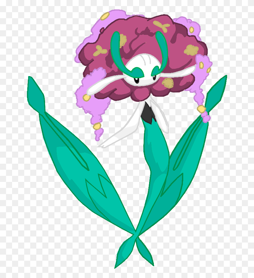 663x857 Florges Aegislash And Diggersby Illustration, Graphics, Plant HD PNG Download