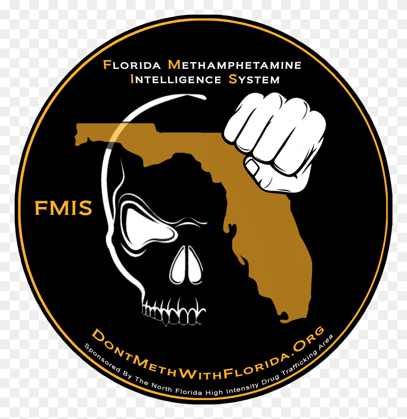 3059x3156 Florida Methamphetamine Intelligence System Label, Hand, Fist, Poster HD PNG Download