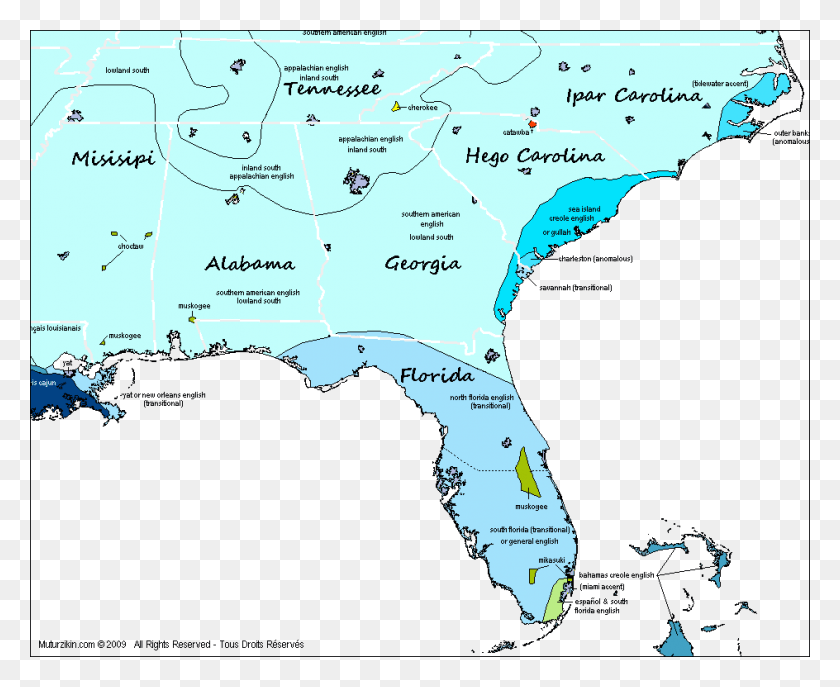 944x759 Florida Tennessee Alabama Georgia North Amp South Map, Diagram, Plot, Atlas HD PNG Download