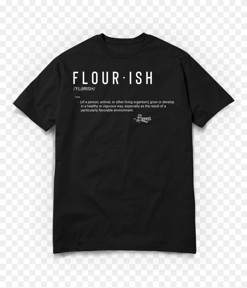 1501x1776 Flourish Black Flooent T Shirt Assassinate Black Back, Clothing, Apparel, T-shirt HD PNG Download