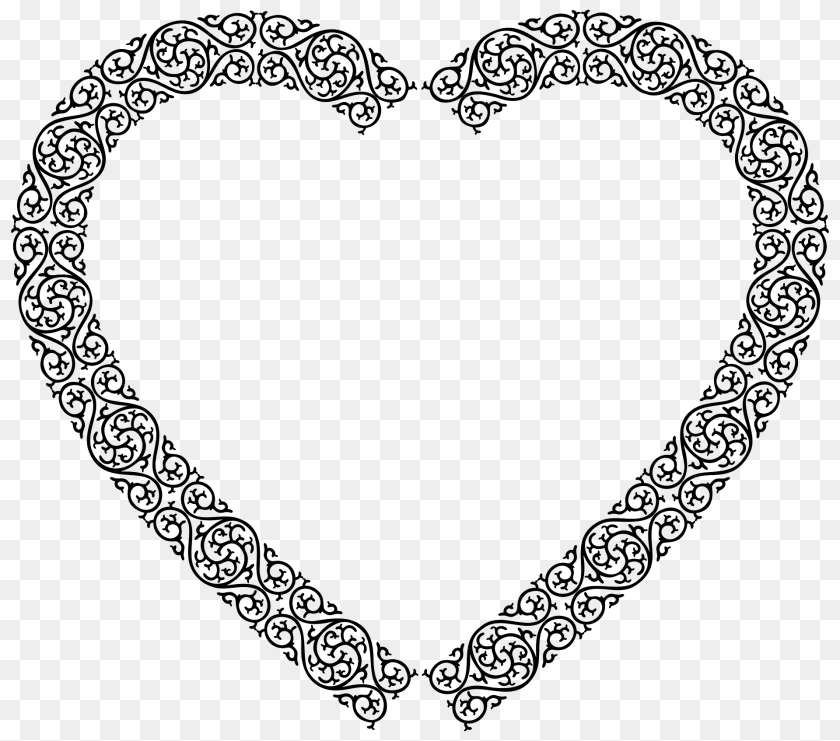 1920x1694 Flourish Line Art Design Heart Clipart PNG