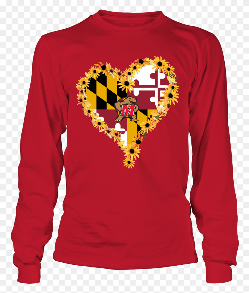 772x925 Flower And Flag Heart Front Picture Basketball Ugly Christmas Sweater, Sleeve, Clothing, Apparel HD PNG Download